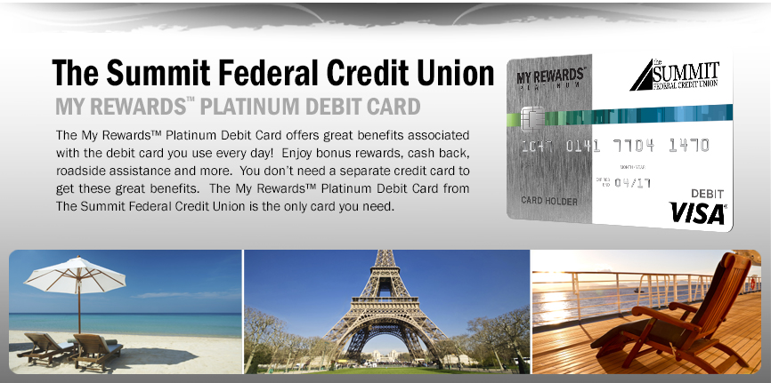 My Rewards® Platinum Debit Card